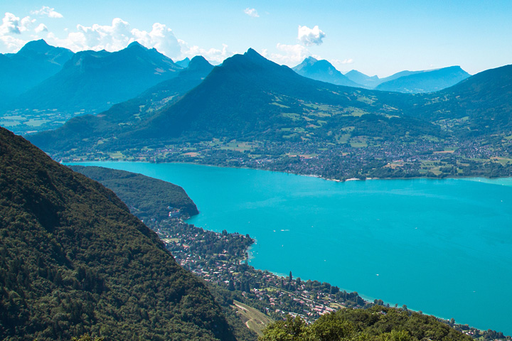 Lac et montagne